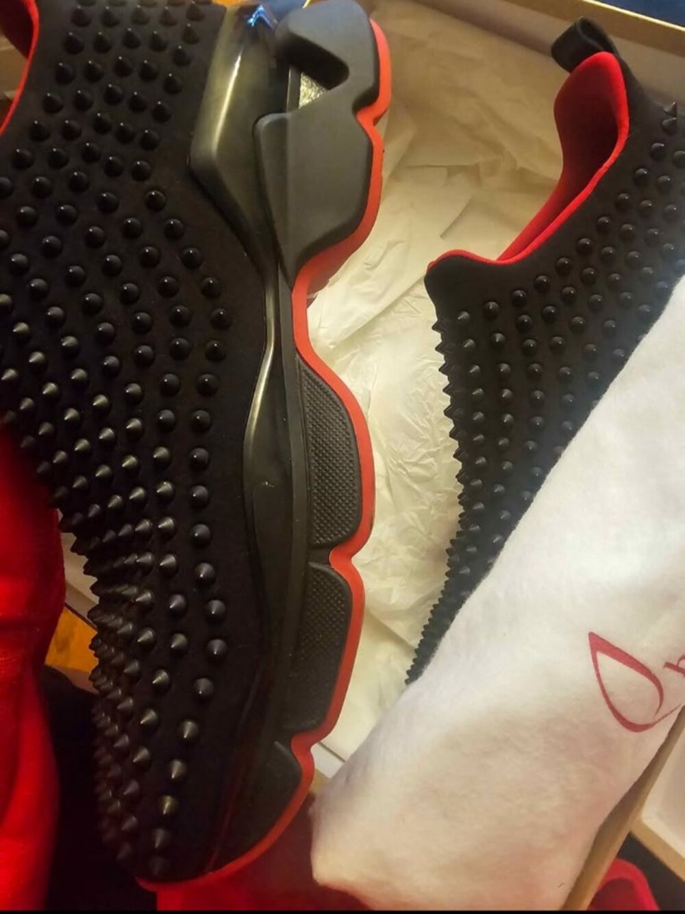 Mens Christian Louboutin Sneakers 45.5 - Picture 7 of 9